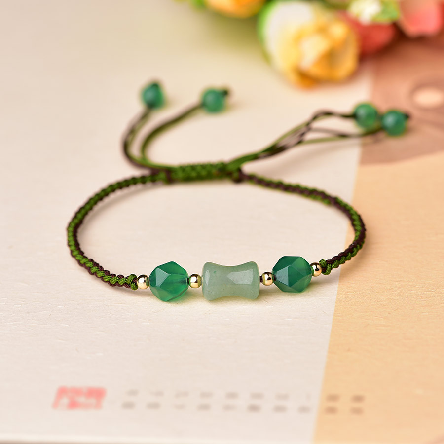 Beading - Bracelets en perles de Jade naturel