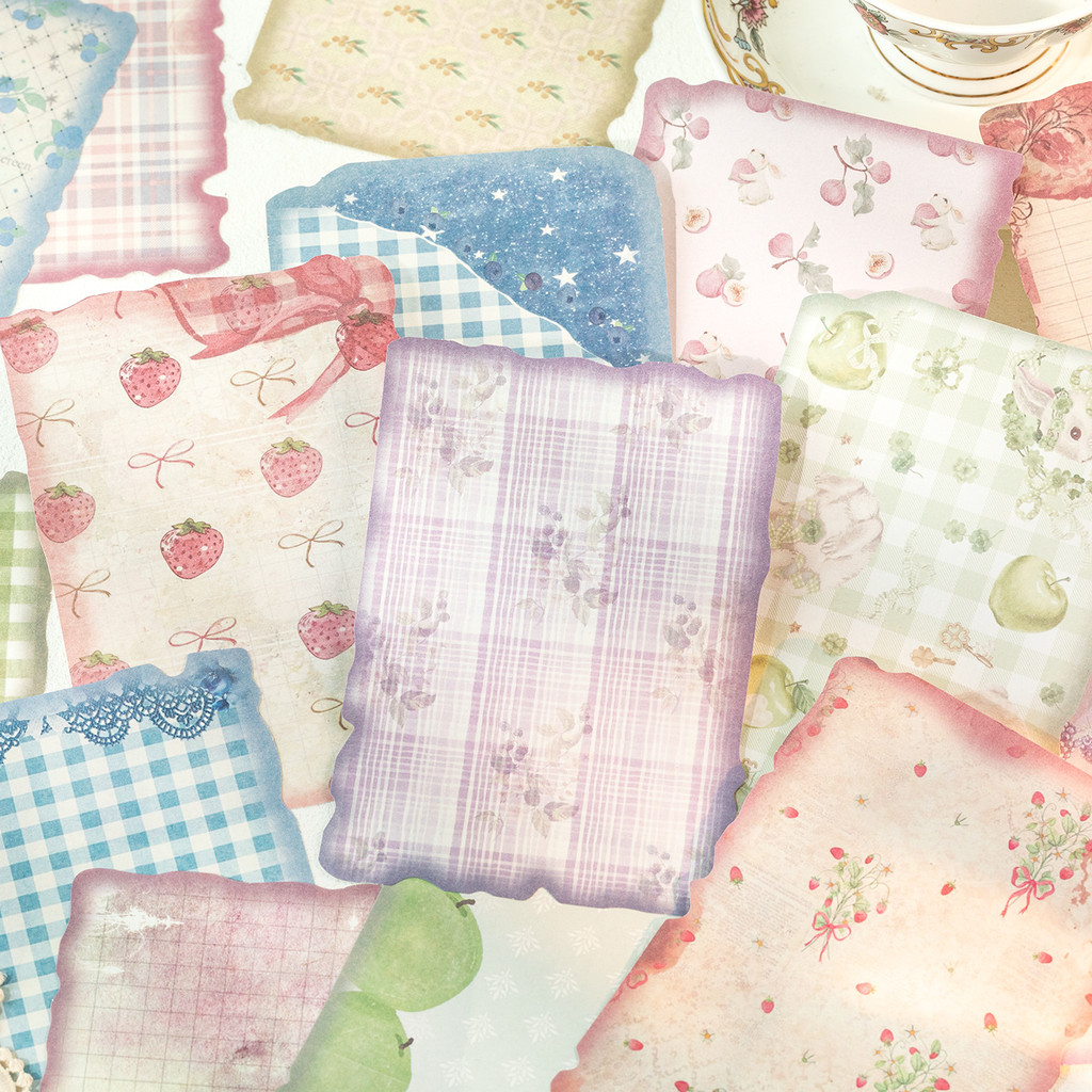 Vintage Junk Journal Scrapbooking Paper - 30 feuilles de papier vintage pour