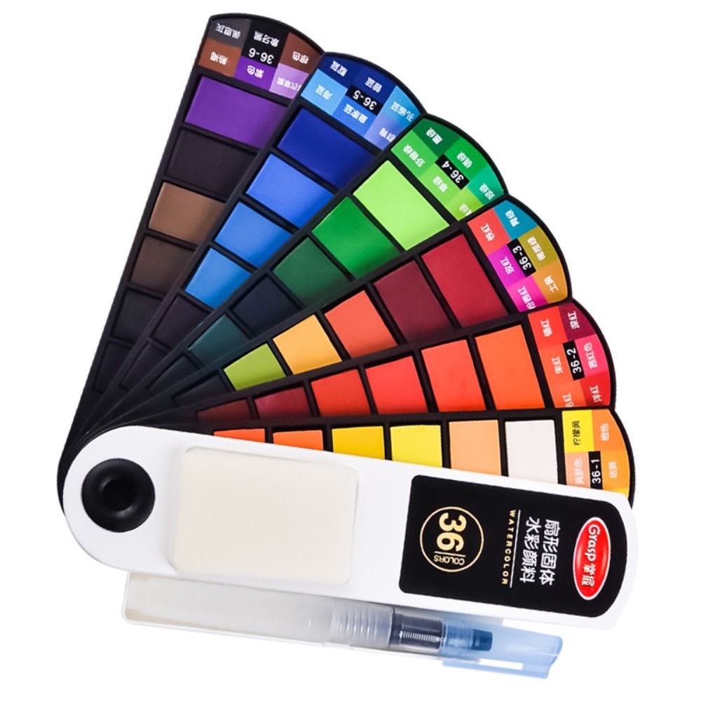 Kit de Peinture Aquarelle Port - Watercolor Paint Set Solid Pigment avis et prix