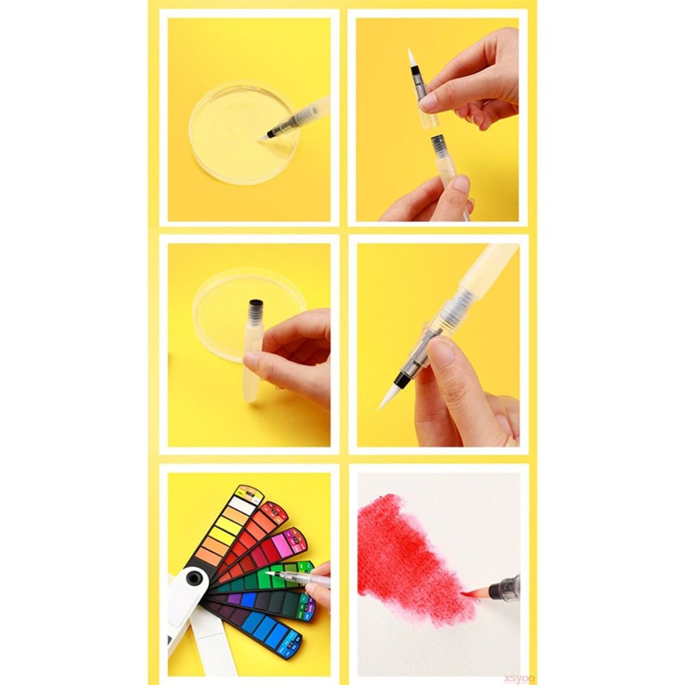 Kit de Peinture Aquarelle Port - Watercolor Paint Set Solid Pigment avis et prix