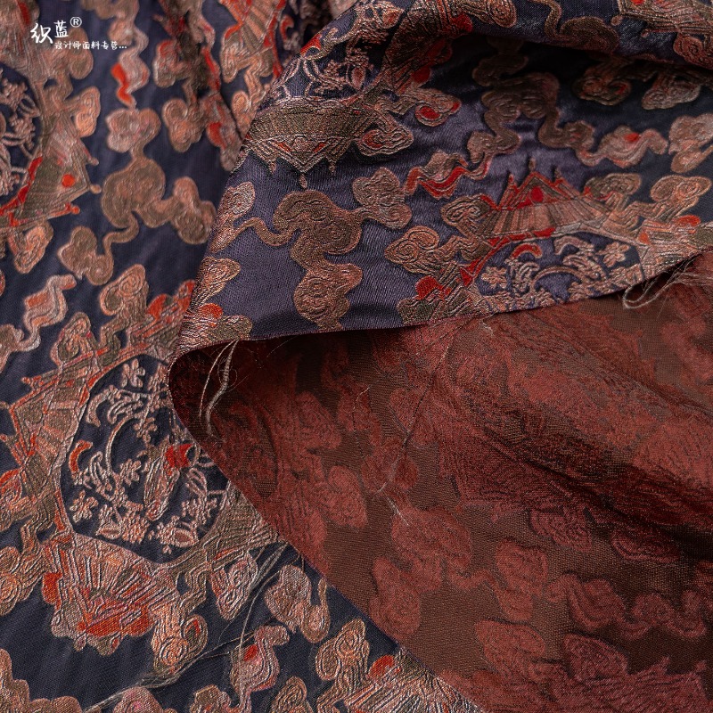 Tissu jacquard floral en rayon - Sewing avis et prix