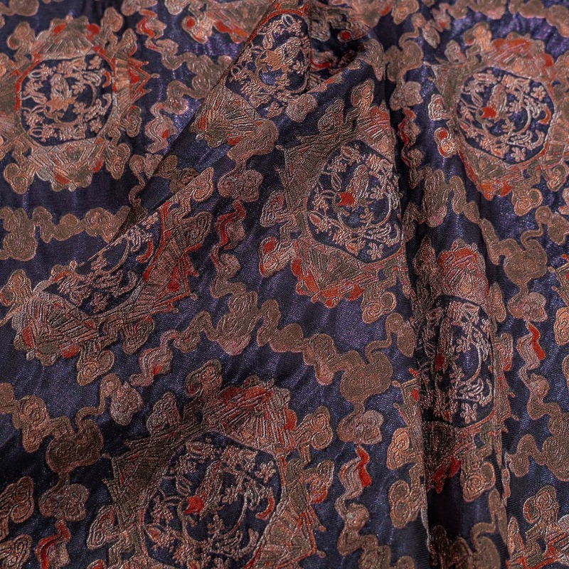 Tissu jacquard floral en rayon - Sewing avis et prix