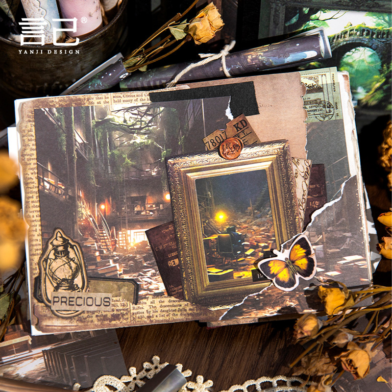 Papier Décoratif Vintage de St - Vintage Junk Journal Scrapbooking Paper avis et prix