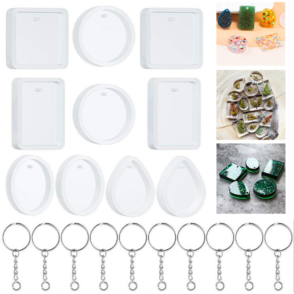 Ensemble de moules en Silicone - Silicone Epoxy Resin Molds Set avis et prix
