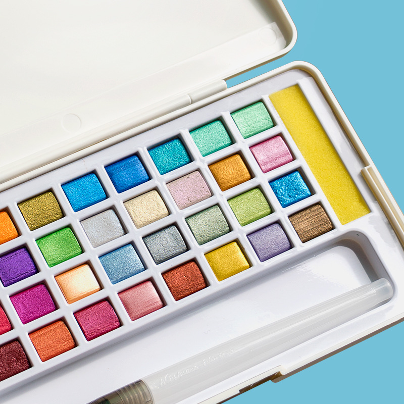 Ensemble de peinture aquarelle - Watercolor Paint Set Solid Pigment avis et prix