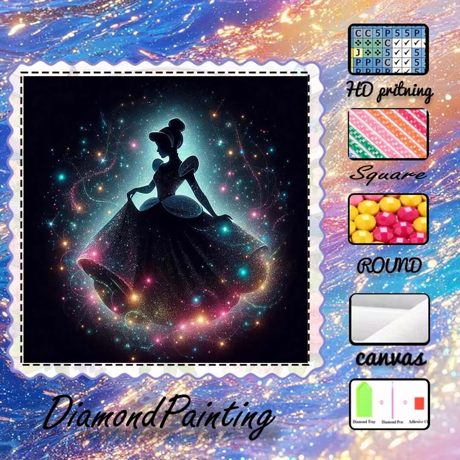 1 pièce - 5D-DIY - Tissu floqu - 5D Diamond Painting Kit Full Drill avis et prix