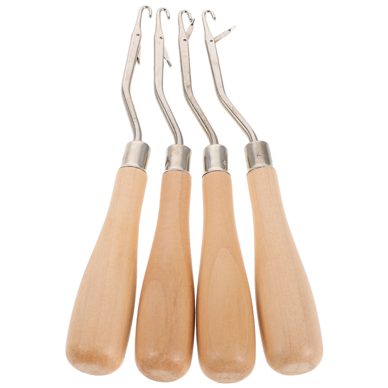 4 crochets ergonomiques à manc - Wooden Crochet Hooks Ergonomic Handle avis et prix