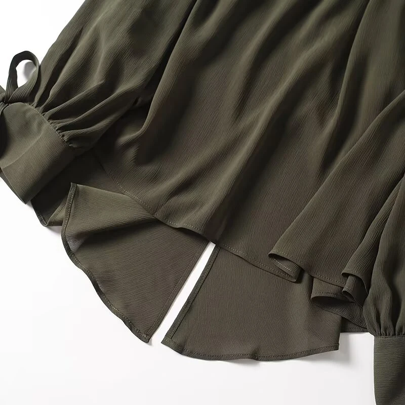 Chemisier ample vert foncé à m - Embroidery avis et prix
