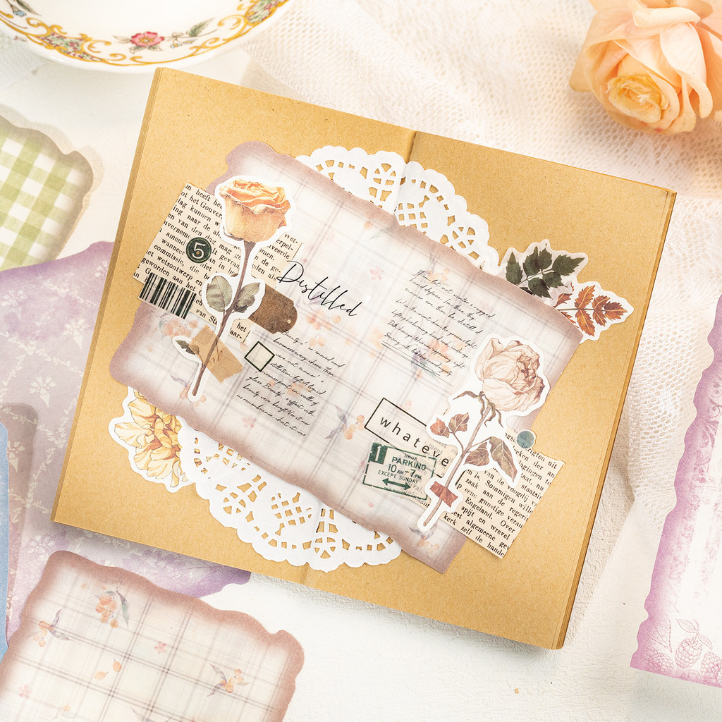 30 feuilles de papier vintage  - Vintage Junk Journal Scrapbooking Paper avis et prix