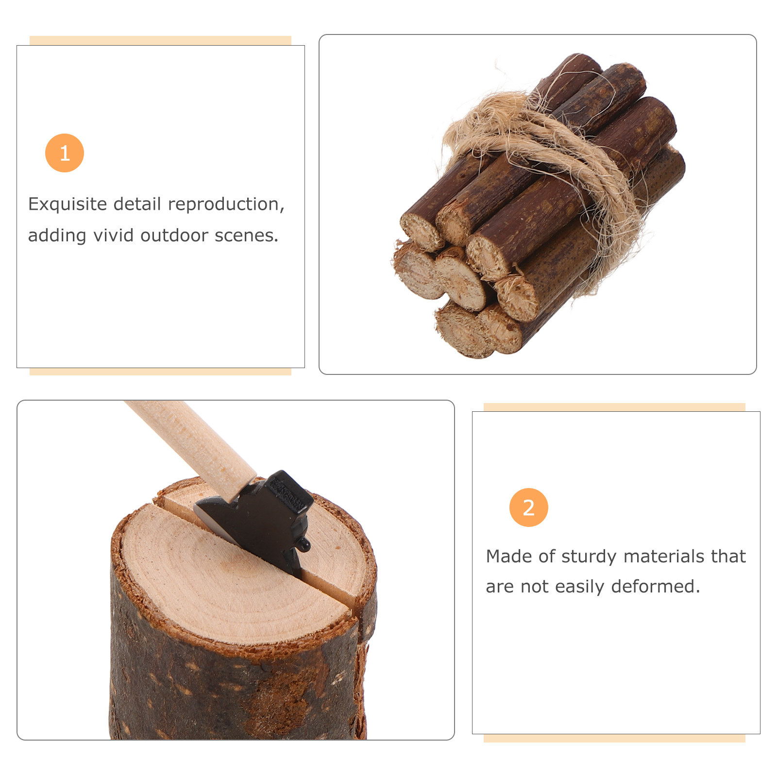 Ensemble miniature de bois de  - Craft Tools avis et prix