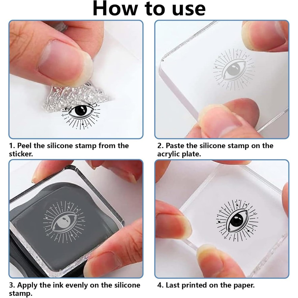 Timbres en caoutchouc transpar - Clear Silicone Stamps For Card Making avis et prix