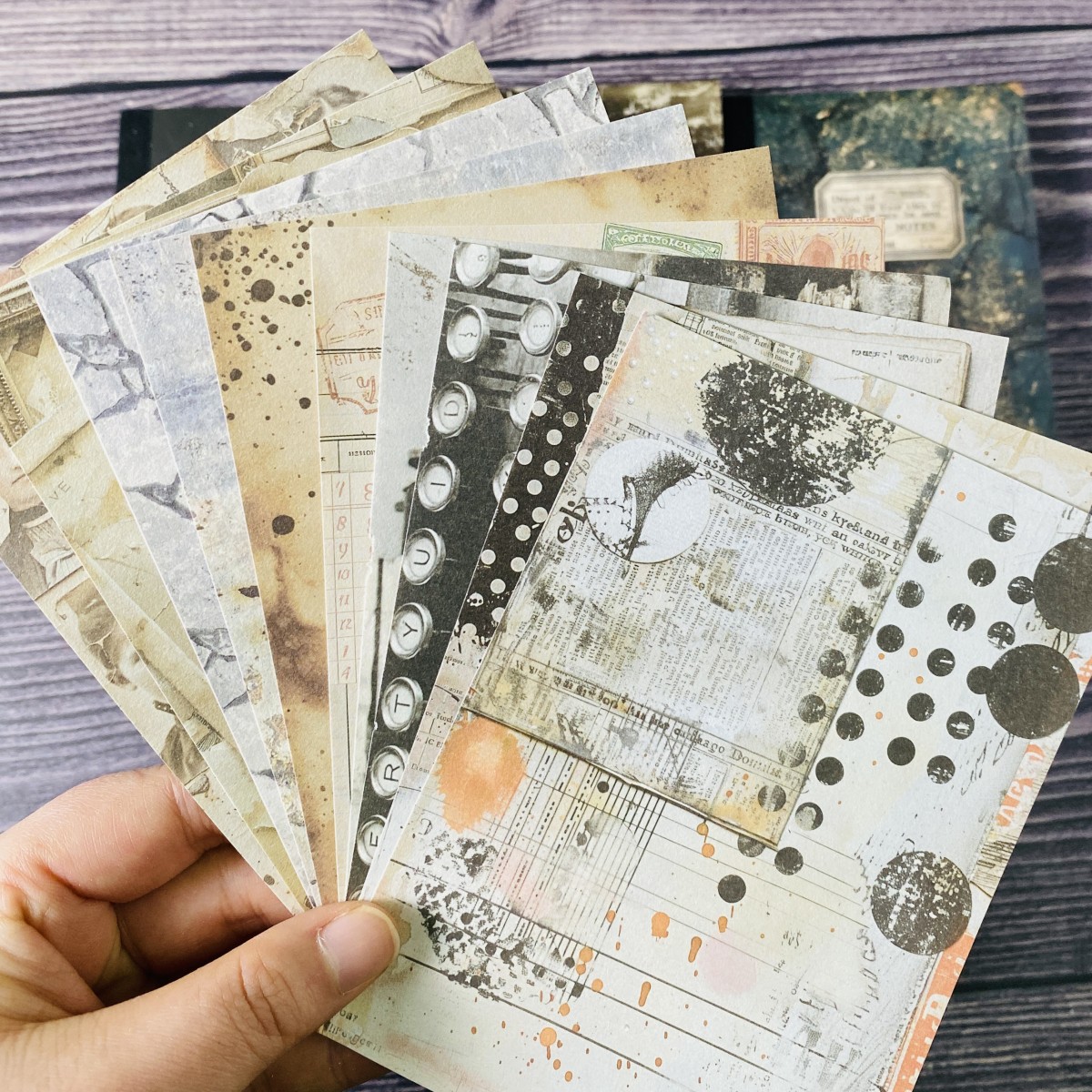 100 feuilles Vintage Scrapbook - Vintage Junk Journal Scrapbooking Paper avis et prix