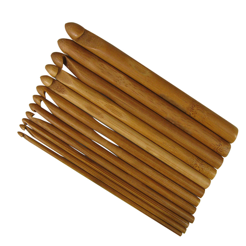 Ensemble de 12 aiguilles à tri - Wooden Crochet Hooks Ergonomic Handle avis et prix